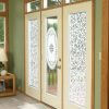 Eden Etched Glass Oval and Sidelights