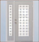 Monterey Bay Stained Glass Privacy Window Film 8 in x 86 in