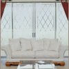 Orleans Etched Glass Film Semi-Private
