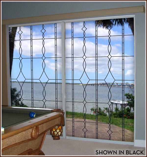 Allure Leaded Glass See-Through Film - Image 2