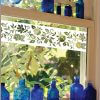 Naples border on kitchen window