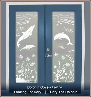 Dolphin Cove privacy with right and left design