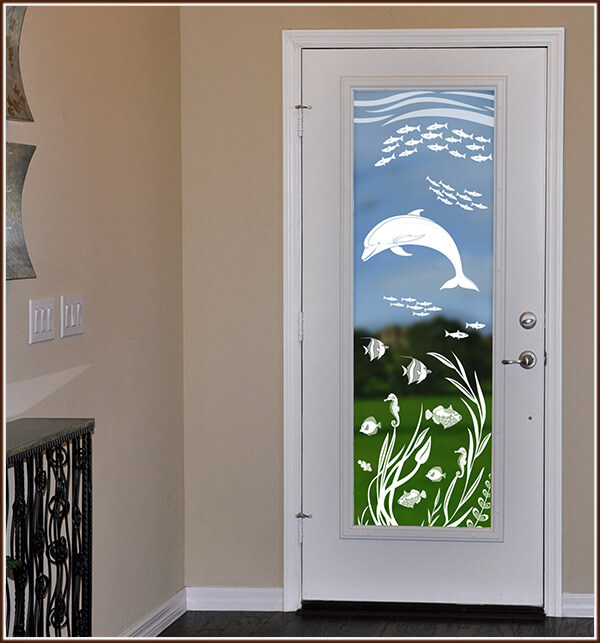 Dory The Dolphin Etched Glass Underwater See-Through Film - Image 3